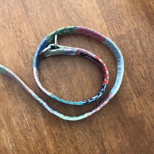 Vineyard Vines patchwork belt